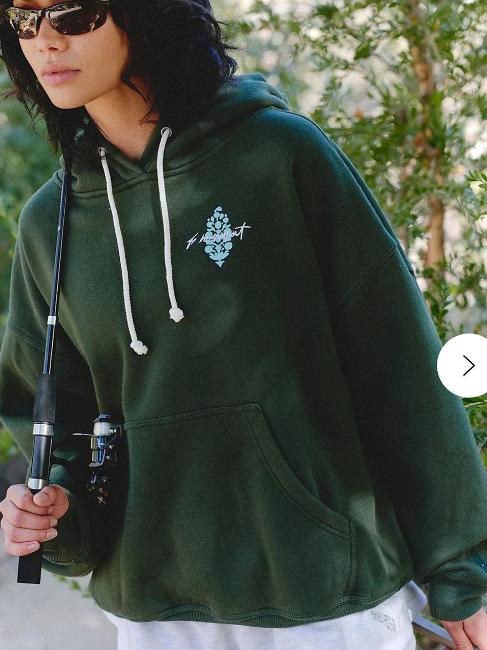 Free People Movement Final Call Hooded Sweatshirt Size XS